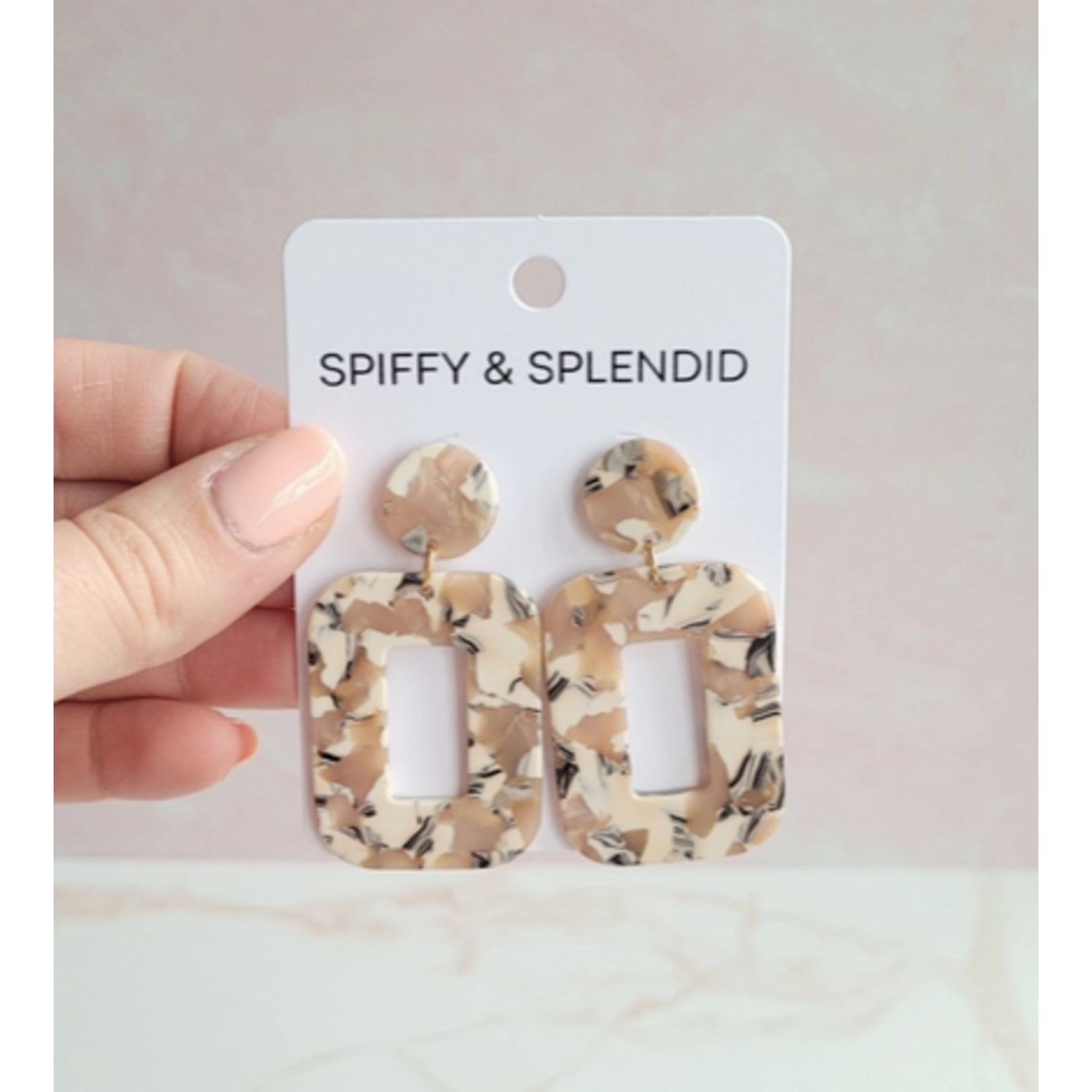 Spiffy & Splendid S&S Margot Earrings Sandstone