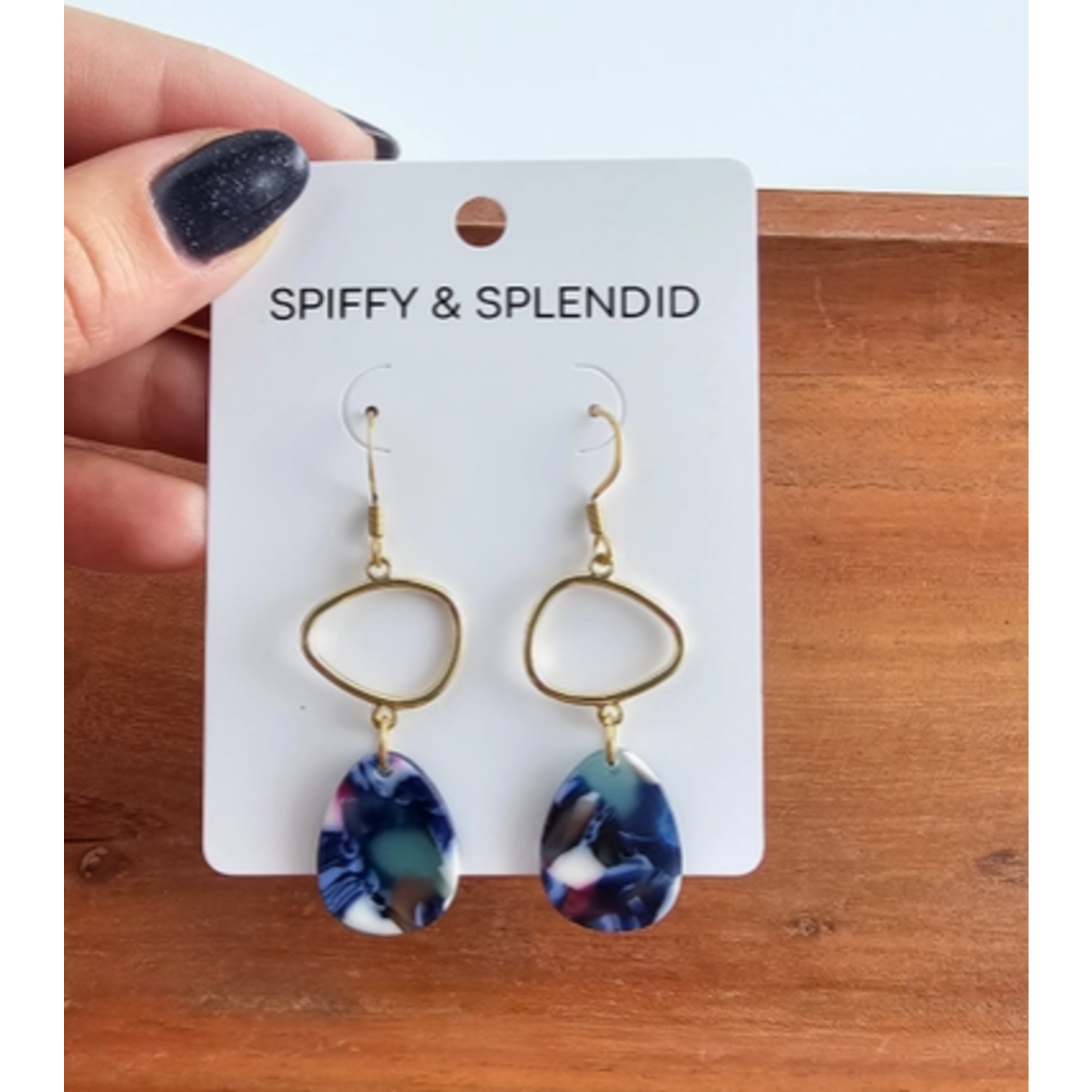 Spiffy & Splendid S&S Quinn Earring- Twilight