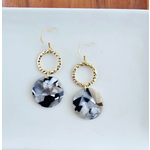 Spiffy & Splendid S&S Rylee Earring-Ivory & Slate