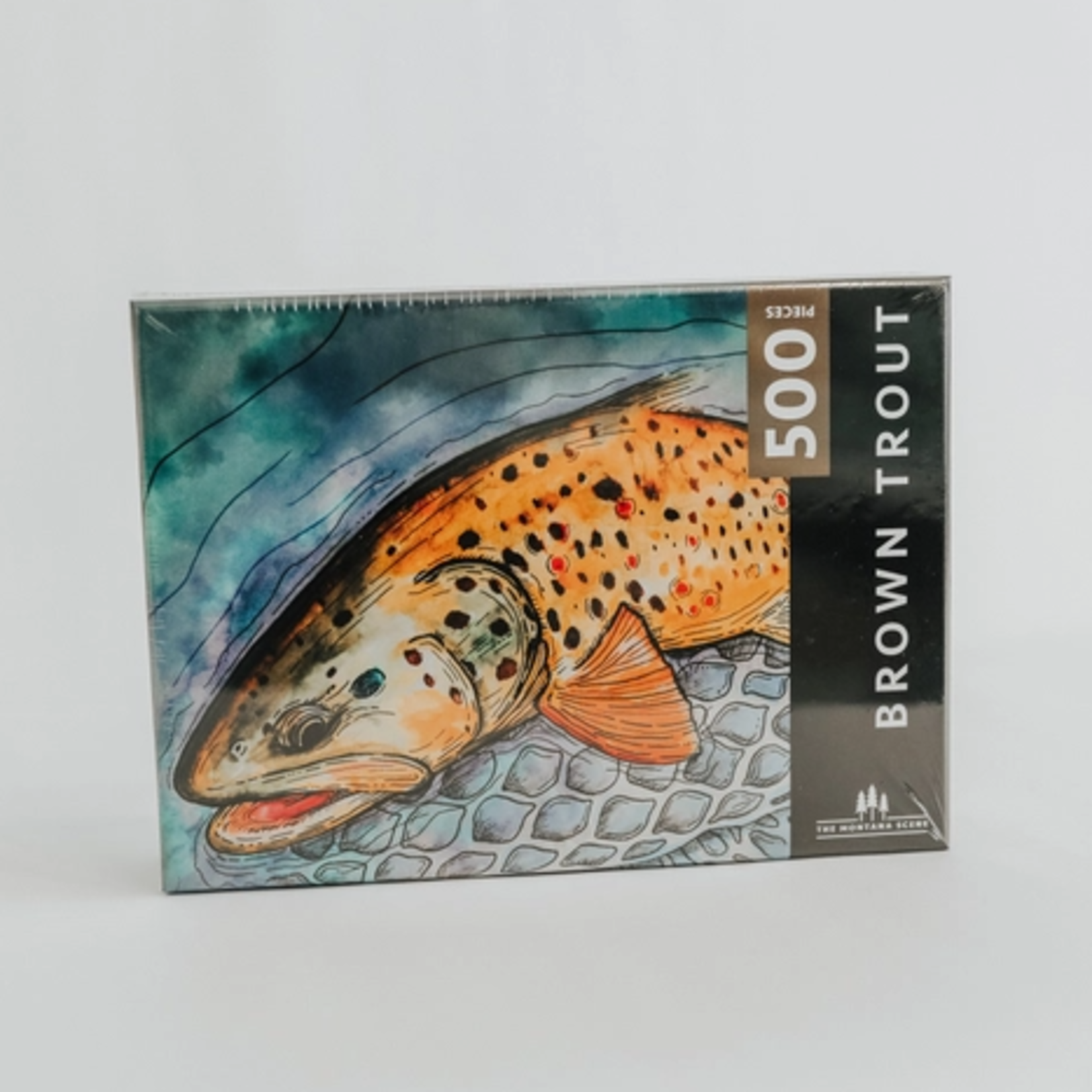 The Montana Scene TMS Brown Trout Puzzle-500 Piece