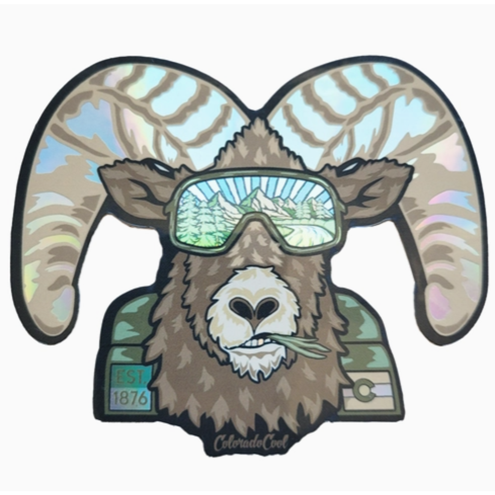 Coloradocool ColoradoCool Ram Holographic Sticker