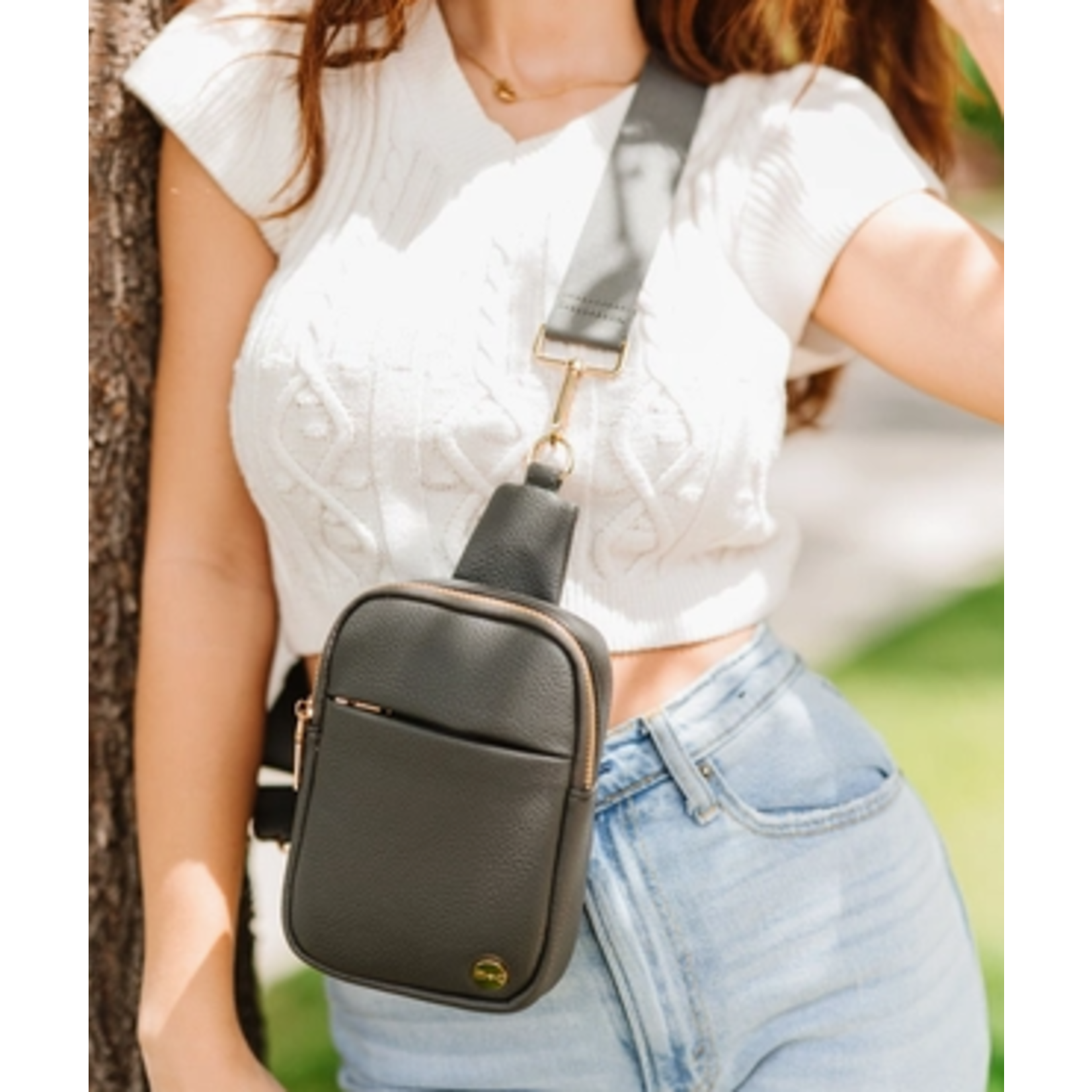 Modern+Chic MC Bridget Sling Crossbody Fanny Mini Belt Bag
