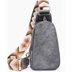 Modern+Chic M+C Sutton Sling Crossbody Charcoal