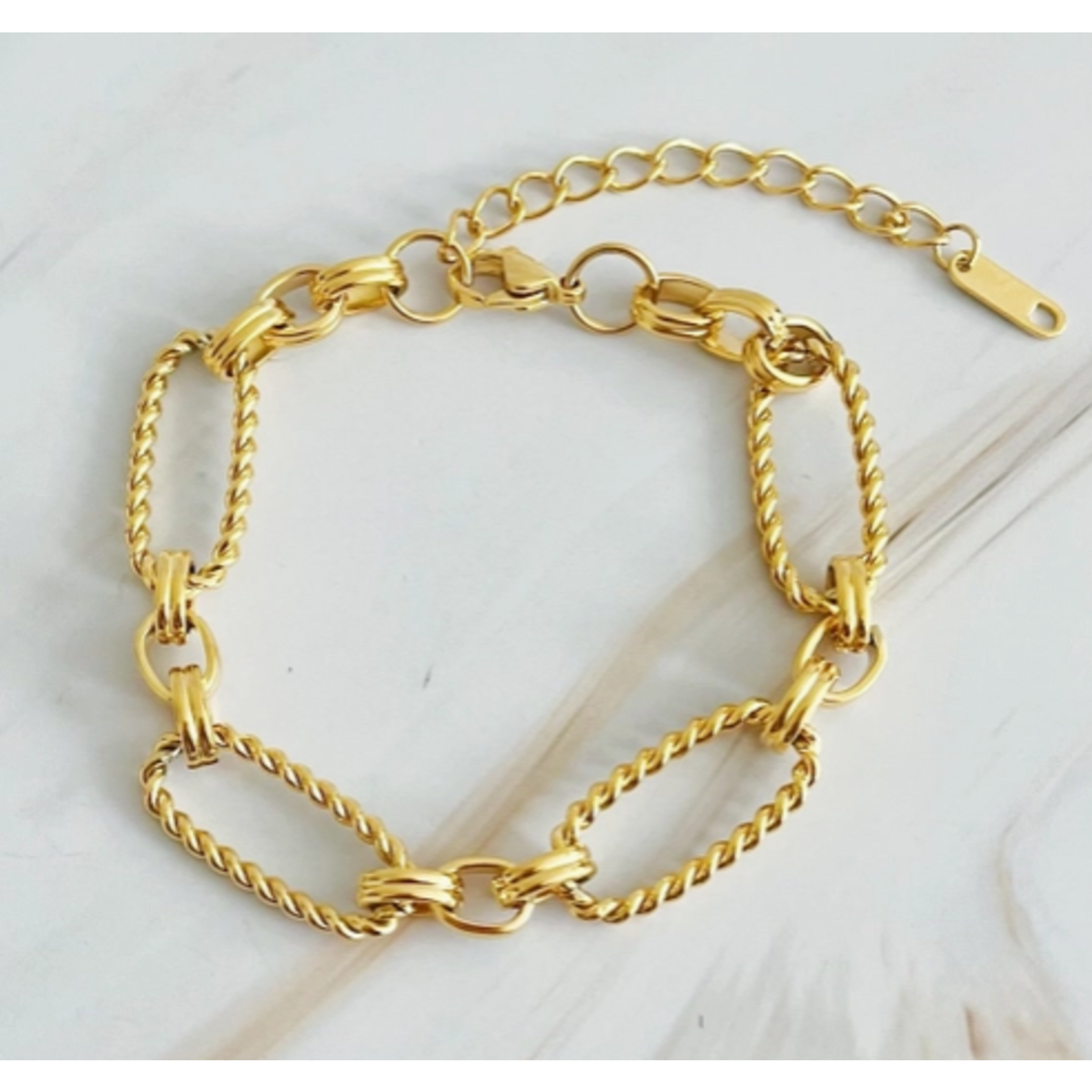 Ellison+Young E&Y Alternatively Linked Cabled Bracelet