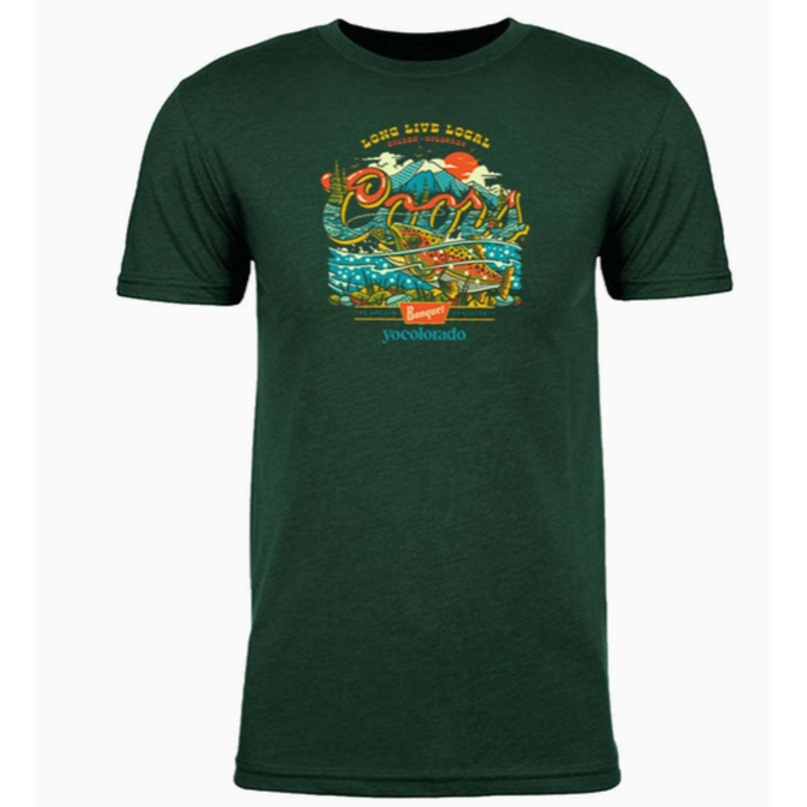 YoColorado YoColorado Coors Fly Fish T-Shirt