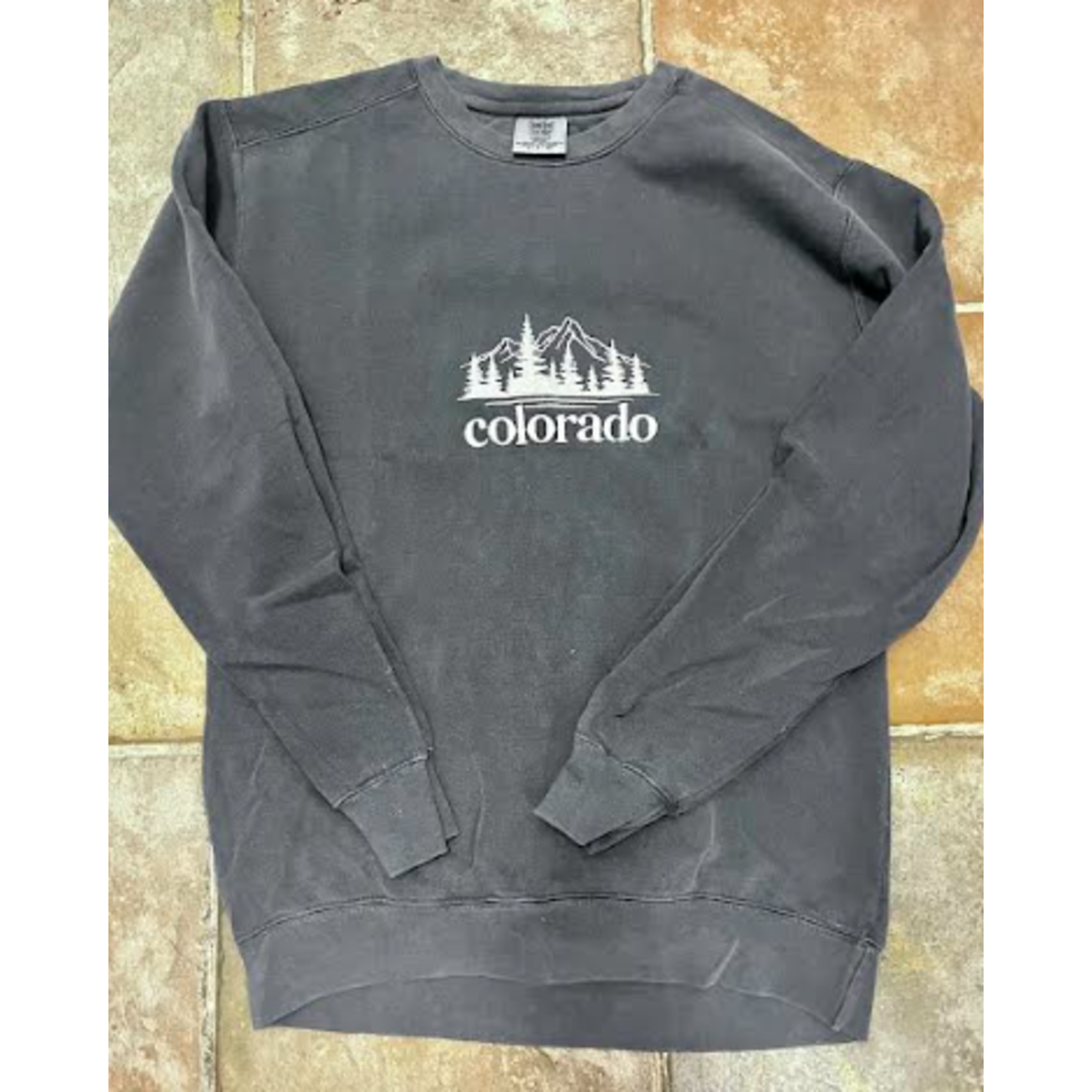 Krafty Kristen Krafty Kristen CO Embroidered Crewneck