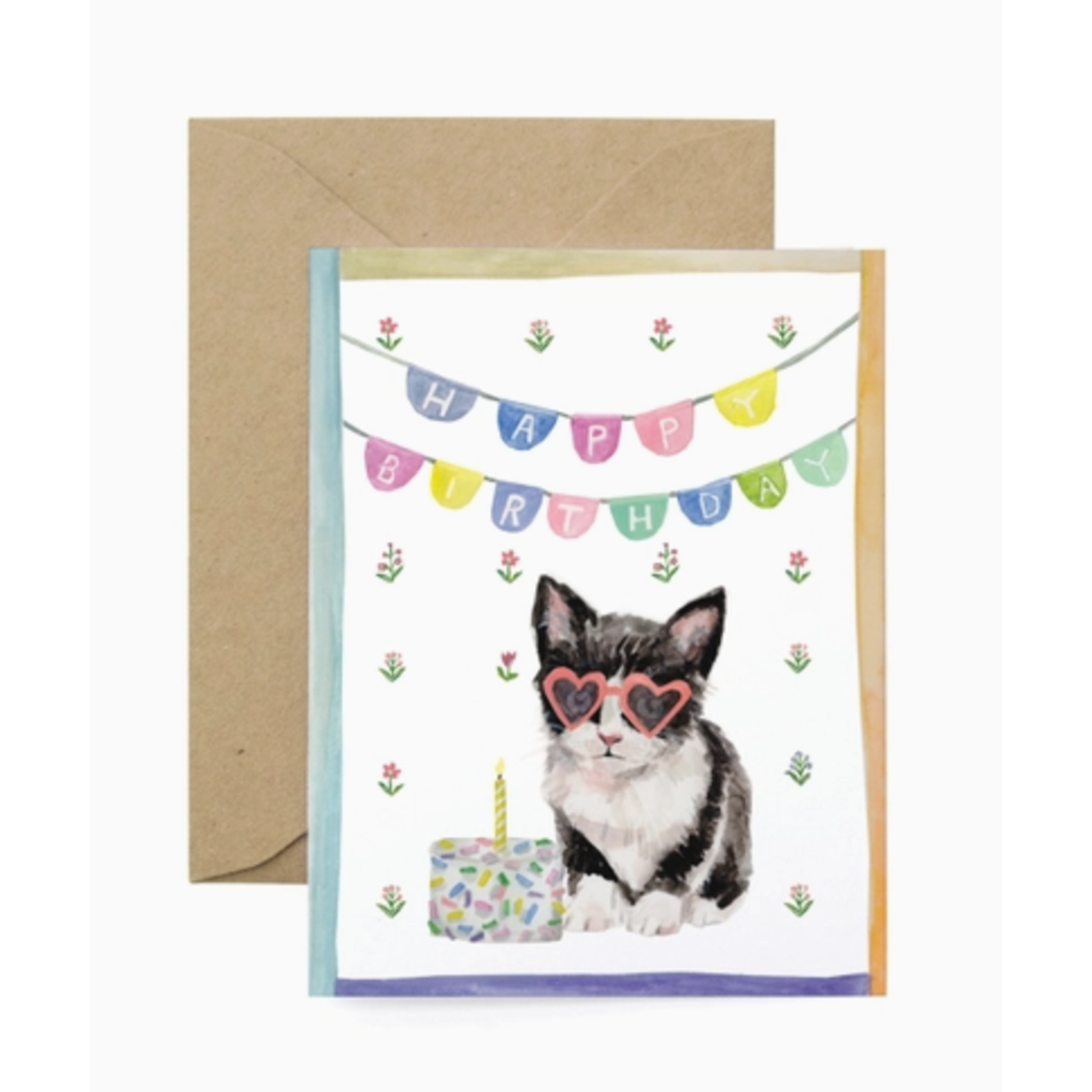 Lana's Shop Lana's Shop Birthday Cat Greeting Card