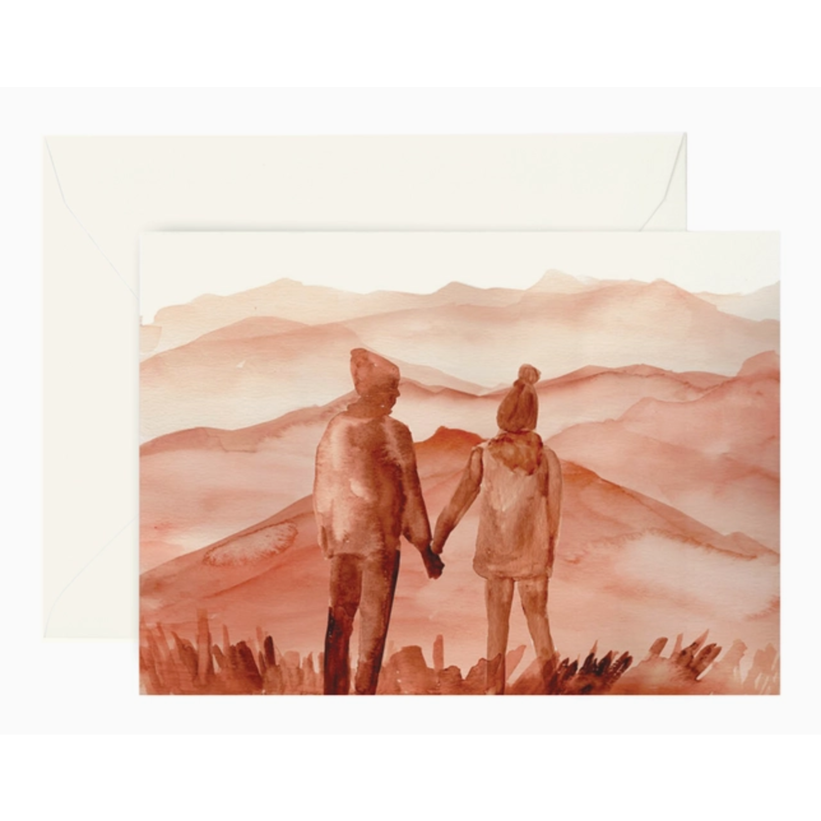 Lana's Shop Lana's Shop Mountain Couple Greeting Card
