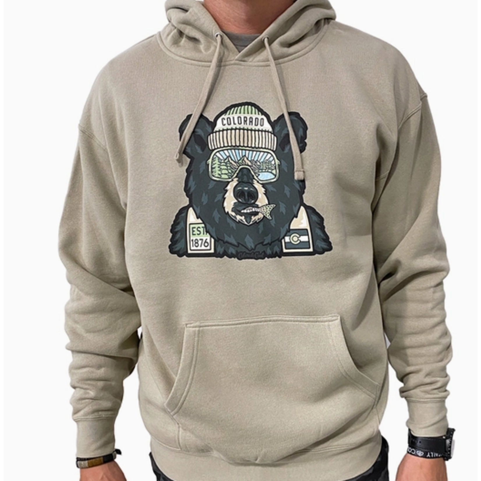 Coloradocool Coloradocool Backwoods Bear - Pullover Hoodie