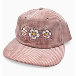 Coloradocool Coloradocool Floral Range Hat - Mauve - Corduroy