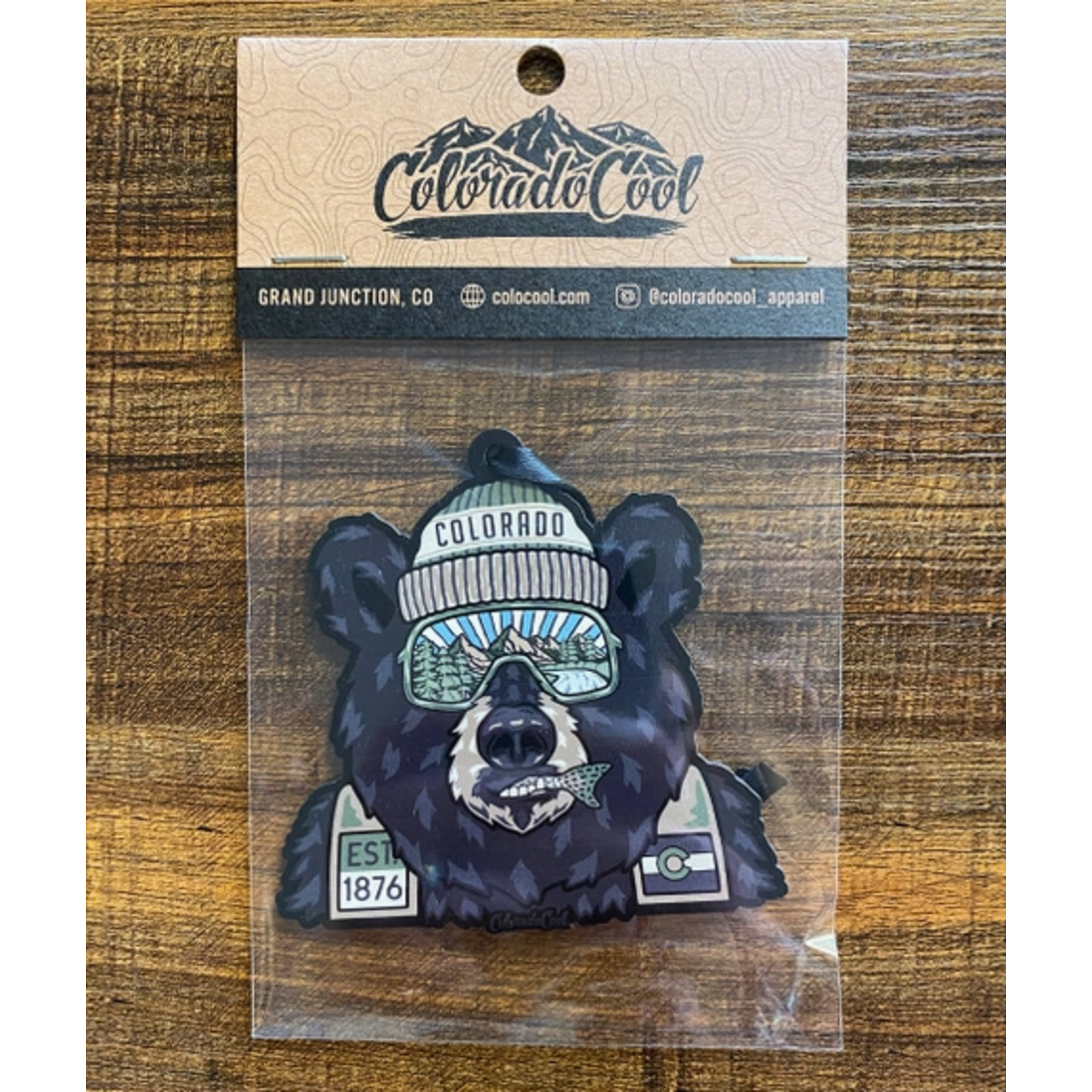 Coloradocool Colorado Cool Backwoods Bear Ornament