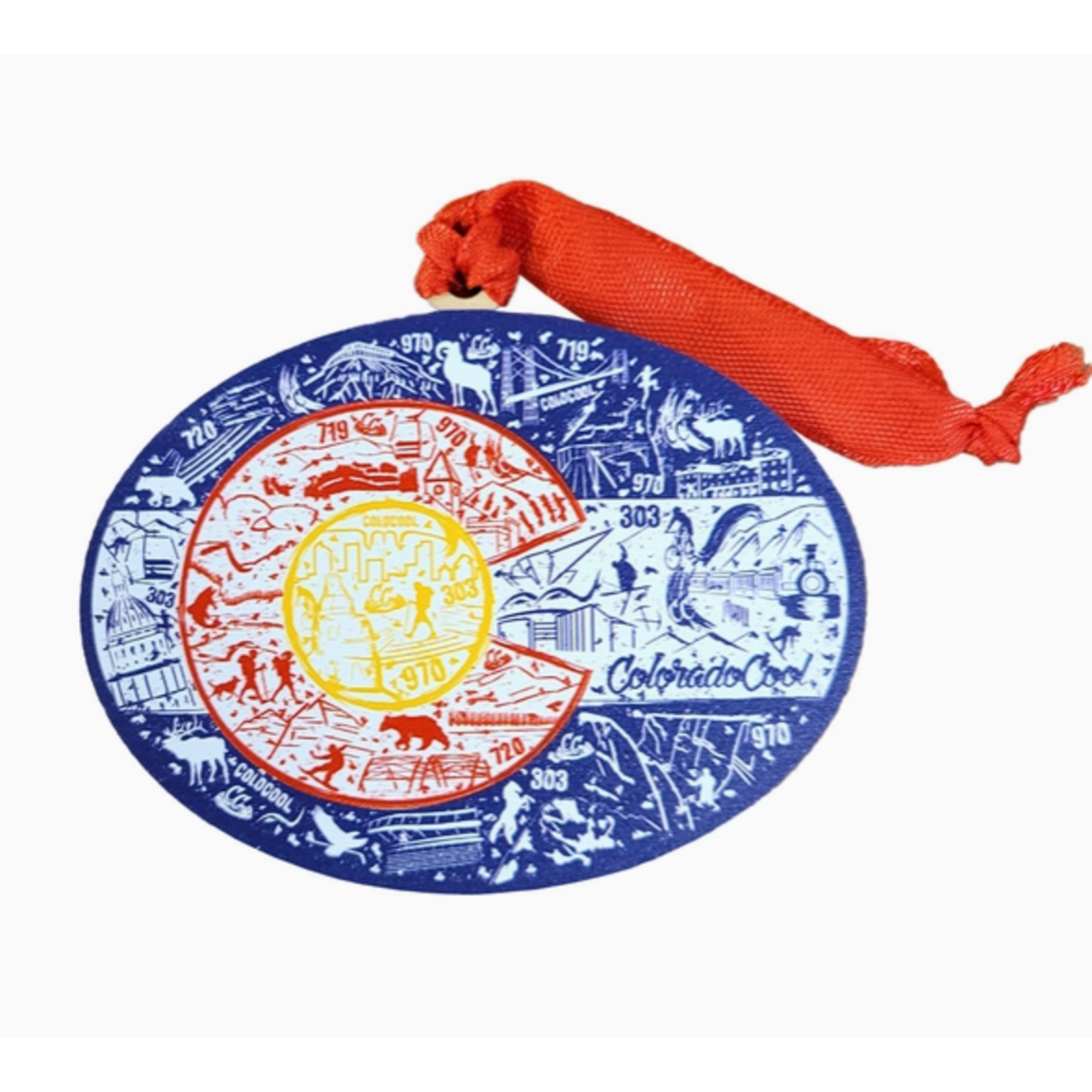 Coloradocool Coloradocool Colorado Landmark Ornament