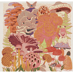 Caroline Clark CClark Mushroom Planet #3 12X12