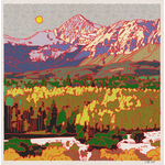 Caroline Clark CClark Northern Mountain 12X12
