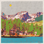Caroline Clark CClark Bear Lake RMNP 12X12