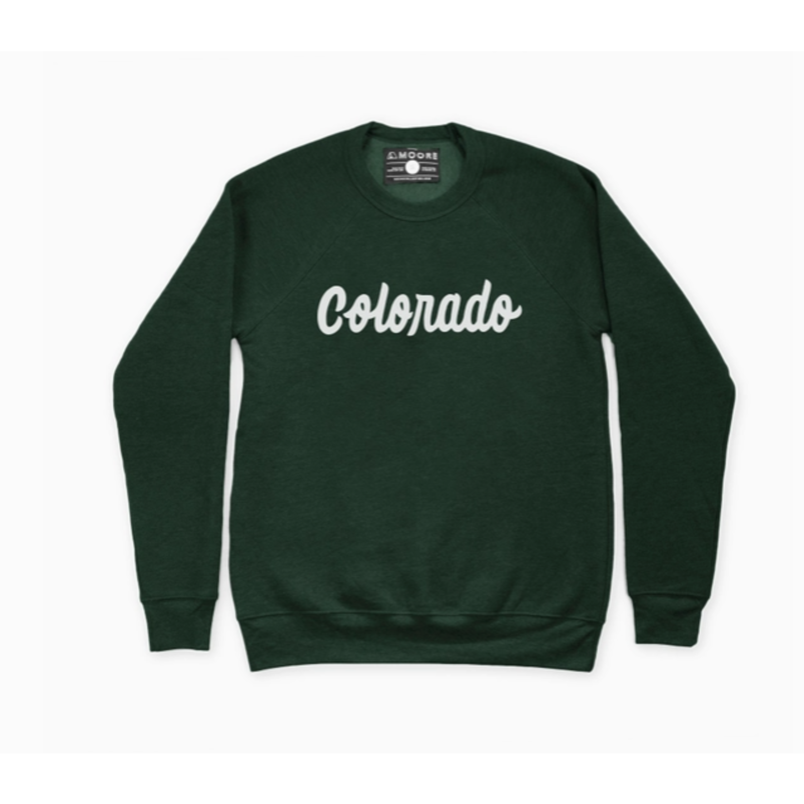 Moore Collection Moore Colorado Script Crewneck