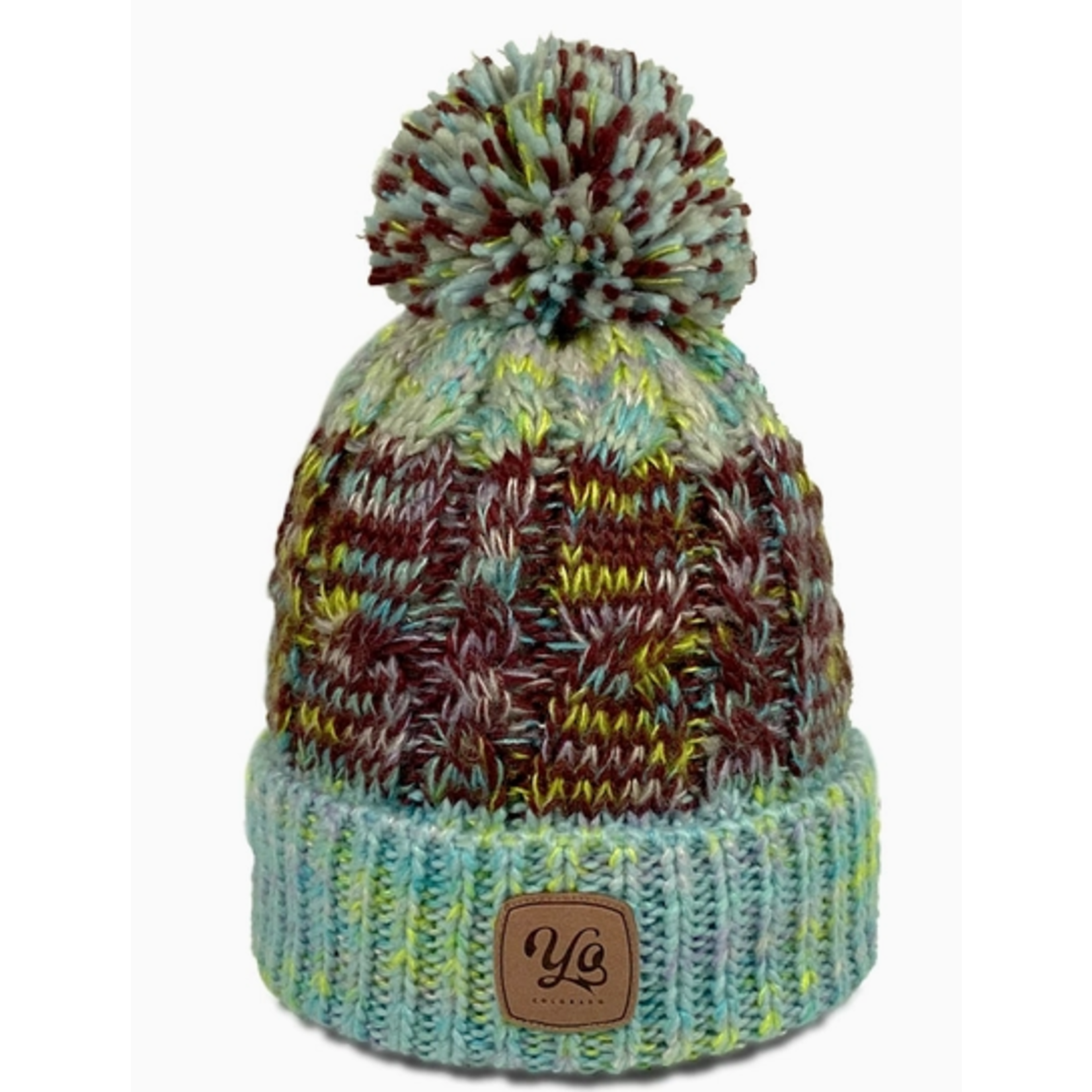 YoColorado YoColorado Beanie - Yurt Pom in Mineral