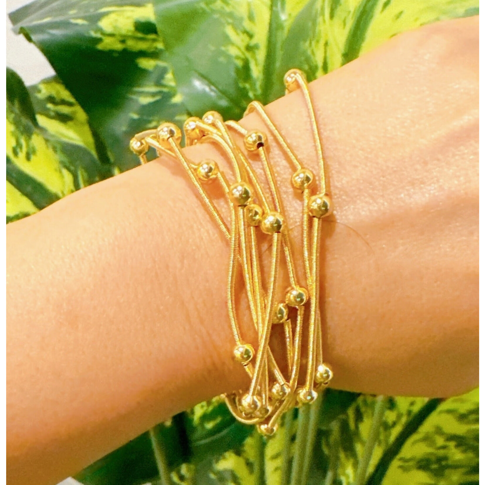 Ellison+Young E&Y Beads & Ball Stretch Bracelet Set of 8