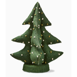 TAG Christmas French Knot Wool Tree Decor Small - Green