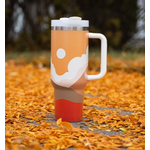The Montana Scene TMS Fall Horizon Gold 40oz Tumbler