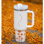 The Montana Scene TMS Mushrooms Cream 40oz Tumbler