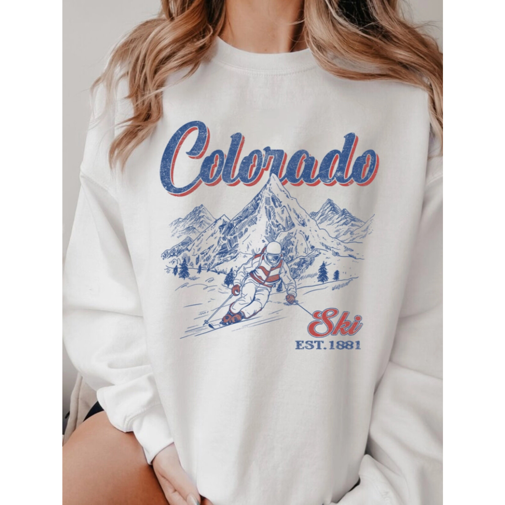 Rustee Clothing Rustee Ski Colorado Crewneck