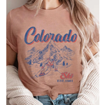 Rustee Clothing Rustee Ski Colorado T-Shirt