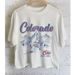 Rustee Clothing Rustee CO Ski Long Crop