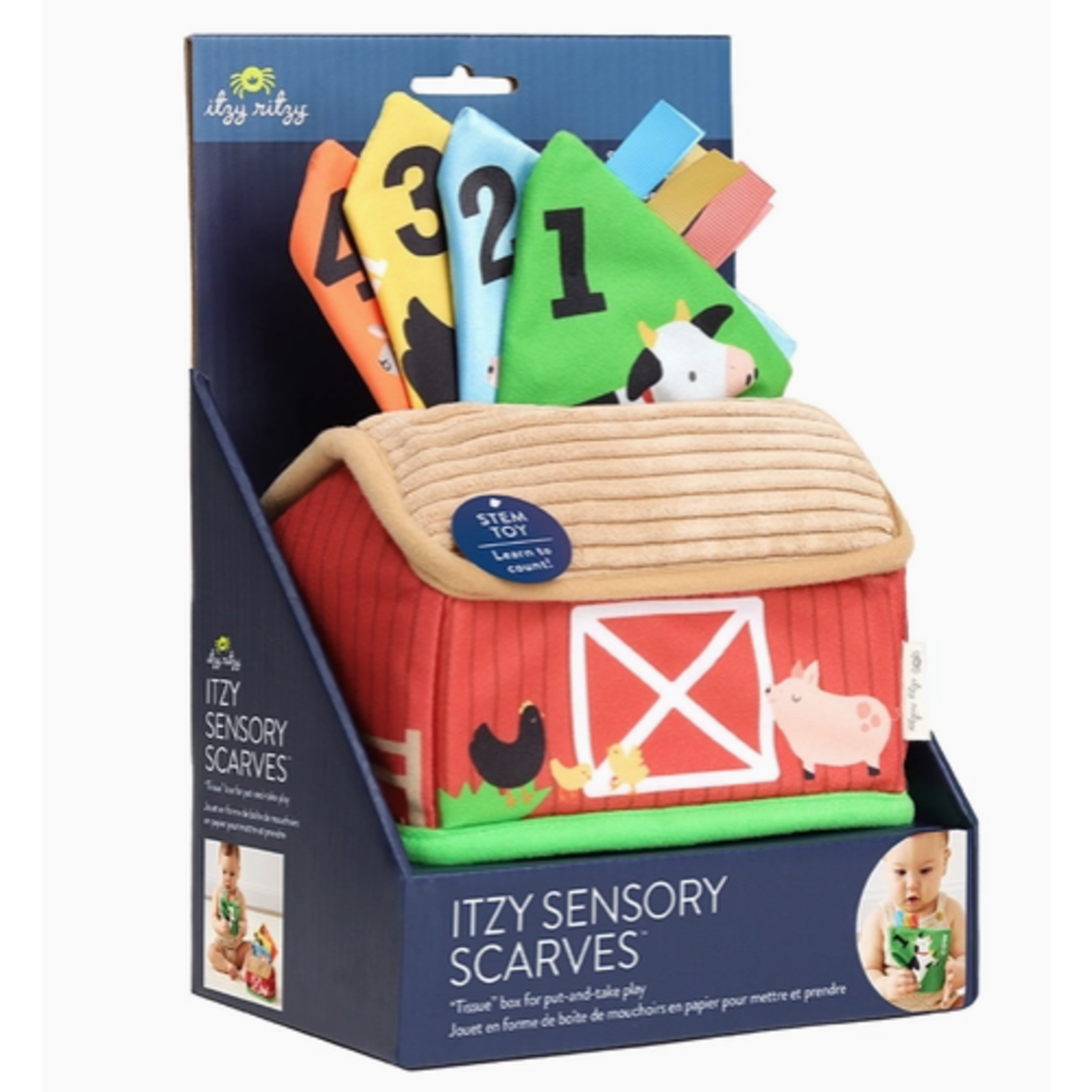 Itzy Ritzy Itzy Ritzy Itzy Sensory Scarves