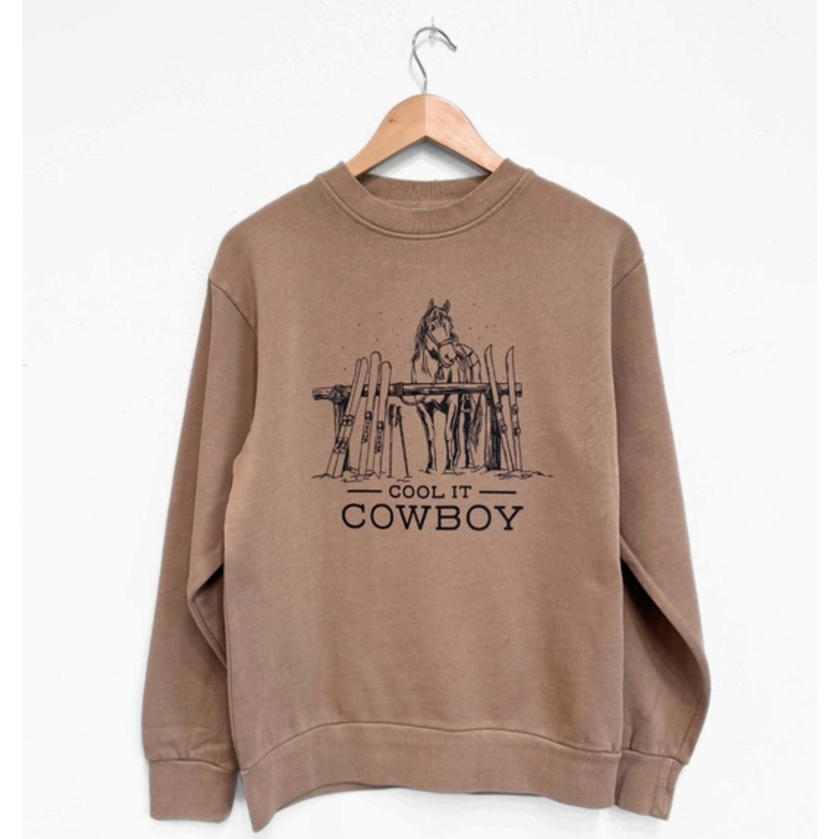 The Montana Scene TMS Cool it Cowboy Crewneck
