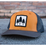 The Montana Scene TMS Three Tree Tri Tone Trucker- Camel