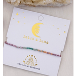 Lotus & Luna Lotus & Luna "You Are My Sunshine" Goddess Bracelet