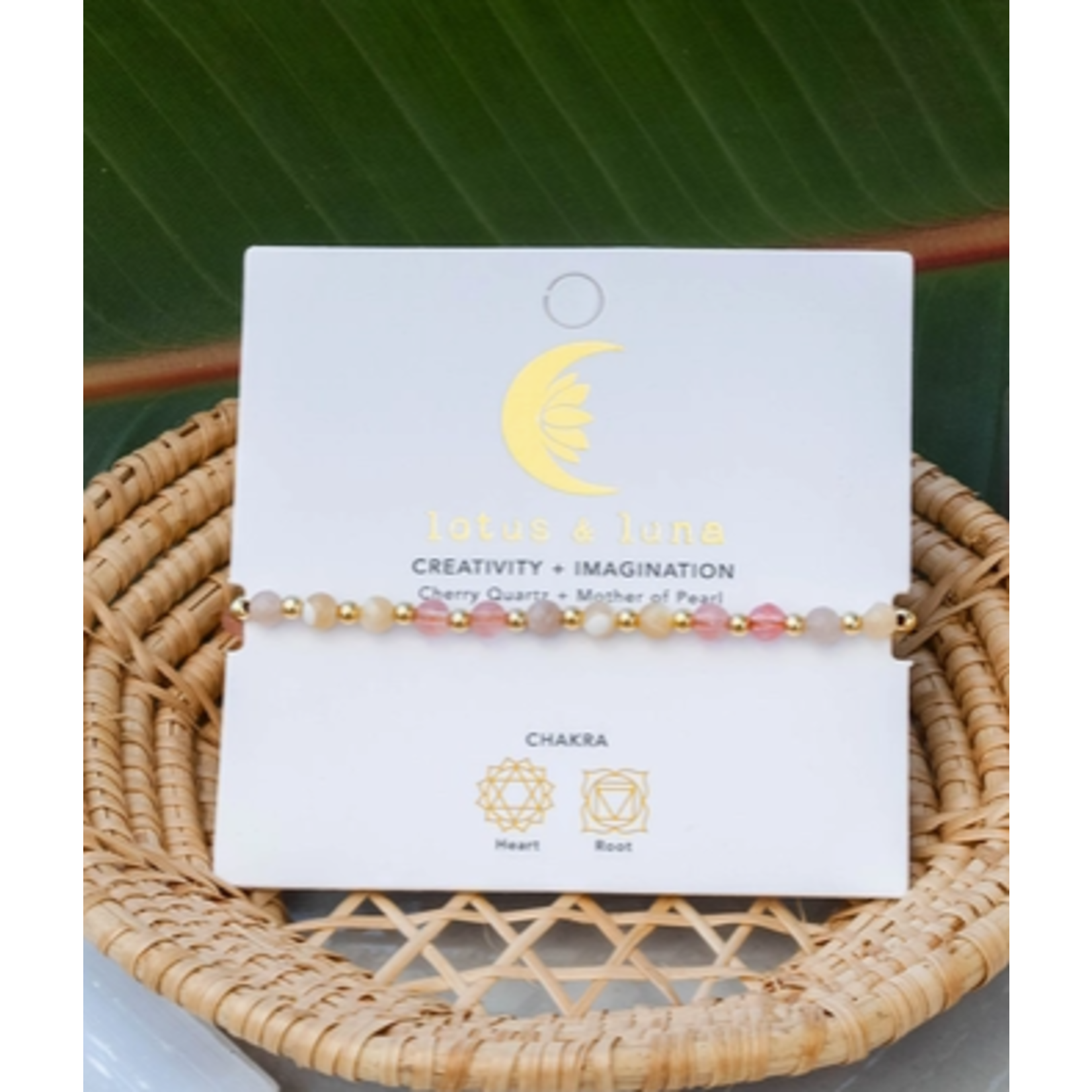 Lotus & Luna Lotus & Luna Creativity & Imagination 4mm Healing Bracelet