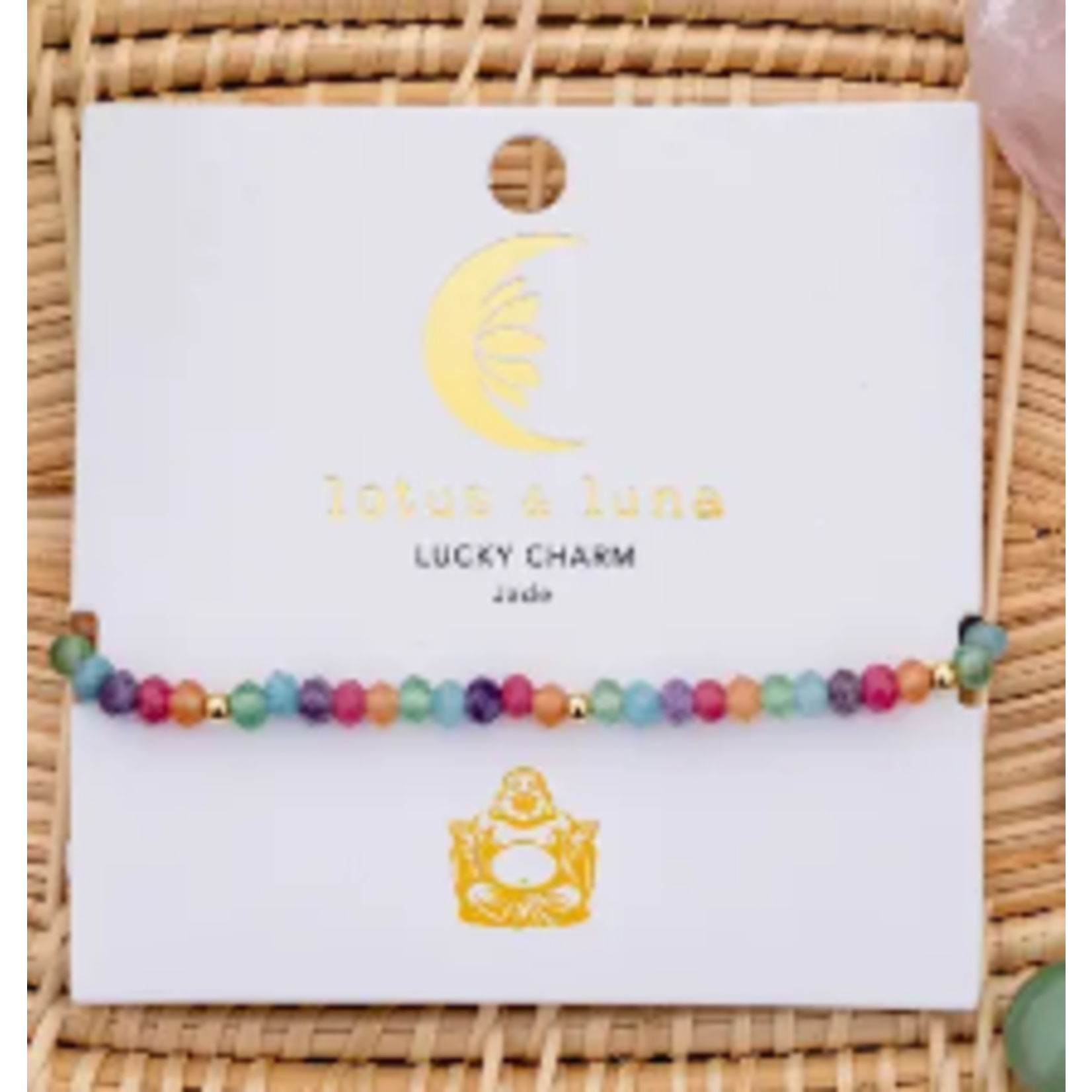 Lotus & Luna Lotus & Luna Lucky Charm 3mm Healing Bracelet