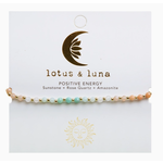 Lotus & Luna Lotus & Luna Positive Energy 3mm Healing Bracelet