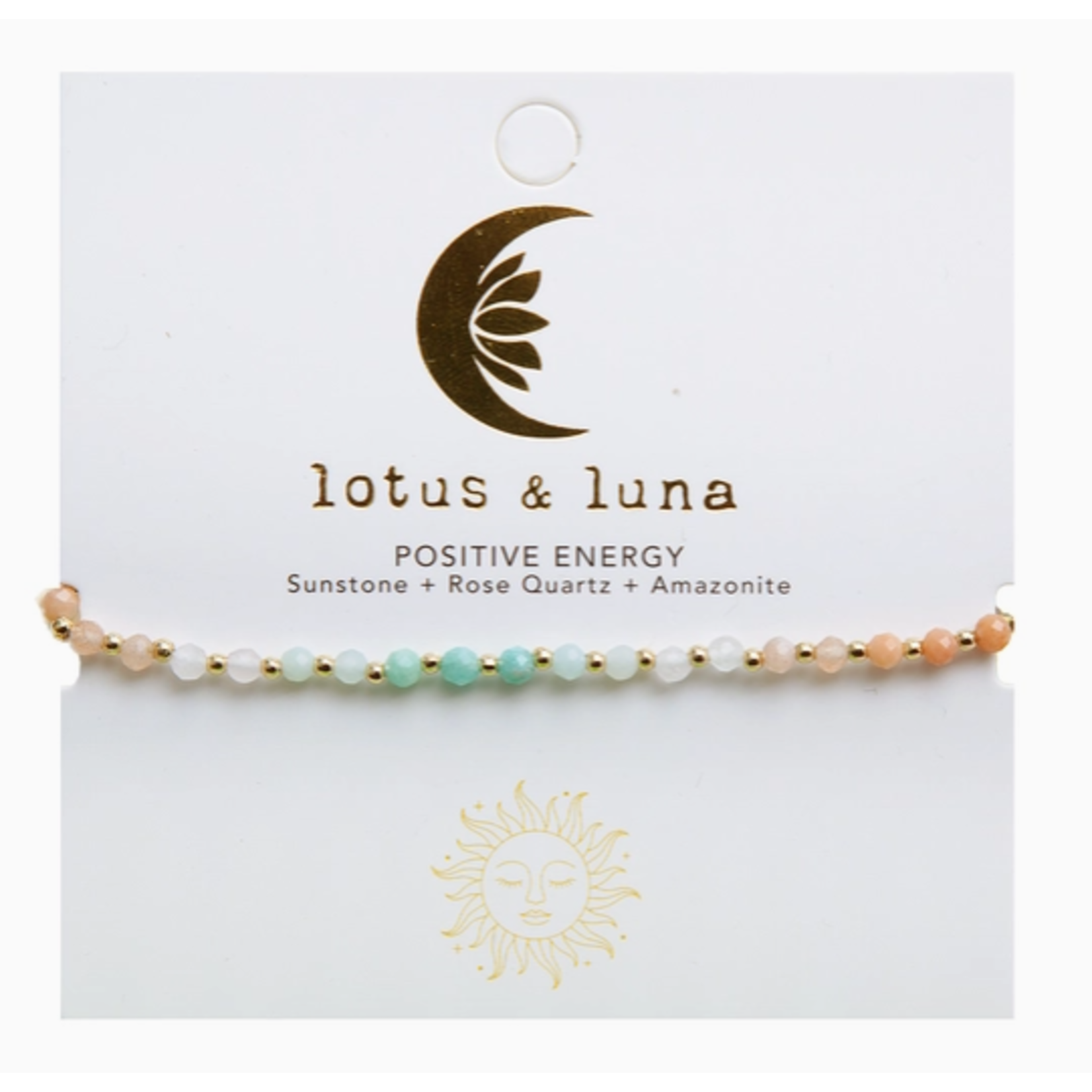 Lotus & Luna Lotus & Luna Positive Energy 3mm Healing Bracelet
