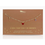 Lucky Feather Lucky Feather Treasure Necklace- Love