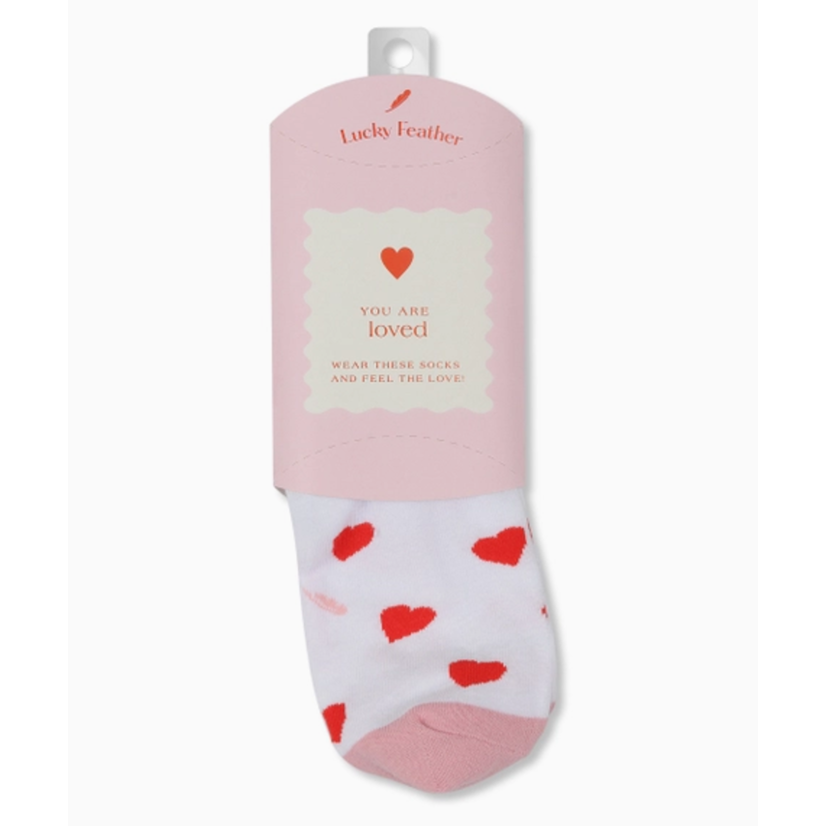 Lucky Feather Lucky Feather Sockspirations - You Are Loved
