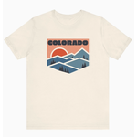 Hey Mountains Hey Mountains Retro Graphic Colorado Tee