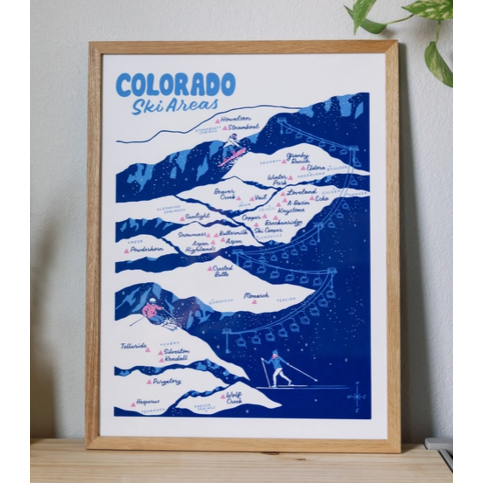 Little Known Goods Little Known Goods Ski Area 18X24 Poster