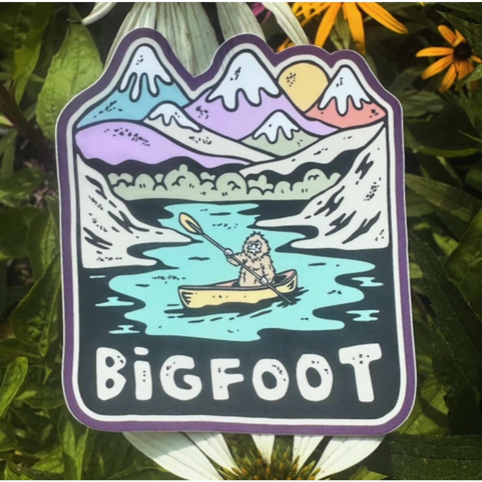 Menottees Menottees Bigfoot Canoe Trip | Sticker