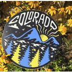 Menottees Menottees Campsite Colorado | Sticker