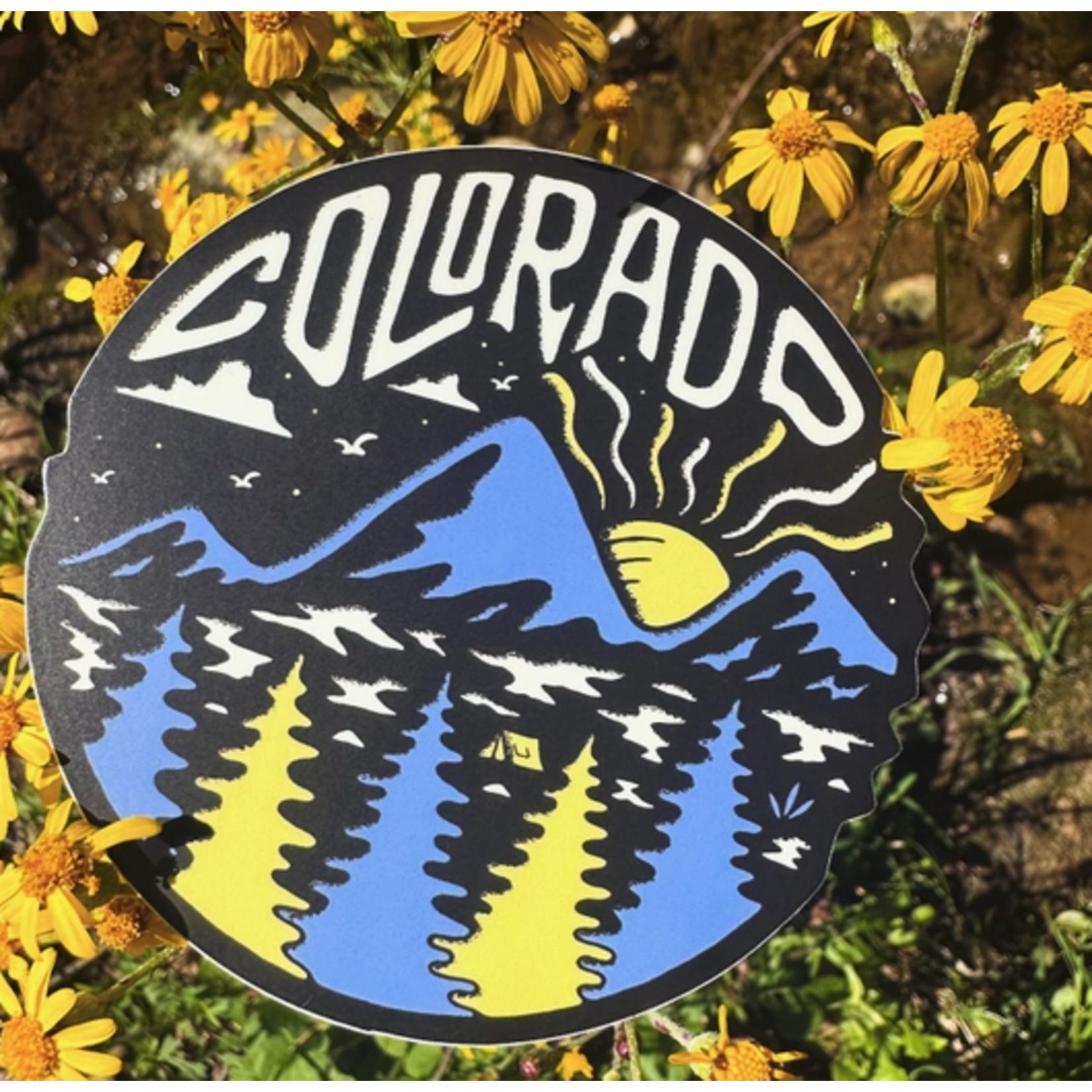 Menottees Menottees Campsite Colorado | Sticker