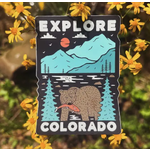 Menottees Menottees Explore Colorado Bear | Sticker