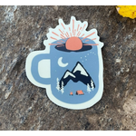Menottees Menottees Mountain Morning Wake Up | Sticker