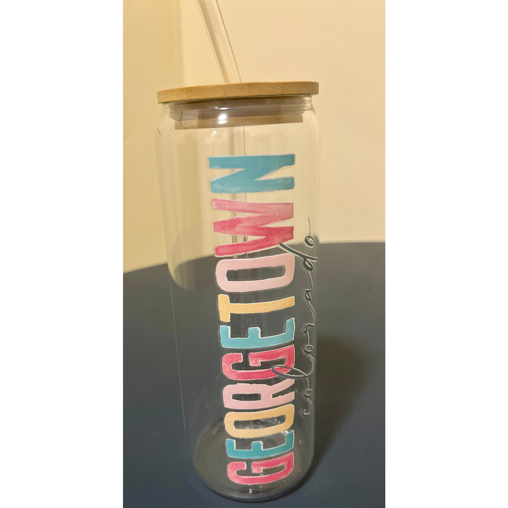 Clairmont & Co Clairmont 24oz GTown Iced Coffee Glass