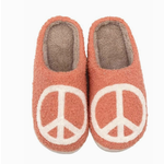 Miss Sparkling Miss Sparkling Peace Sign Slippers