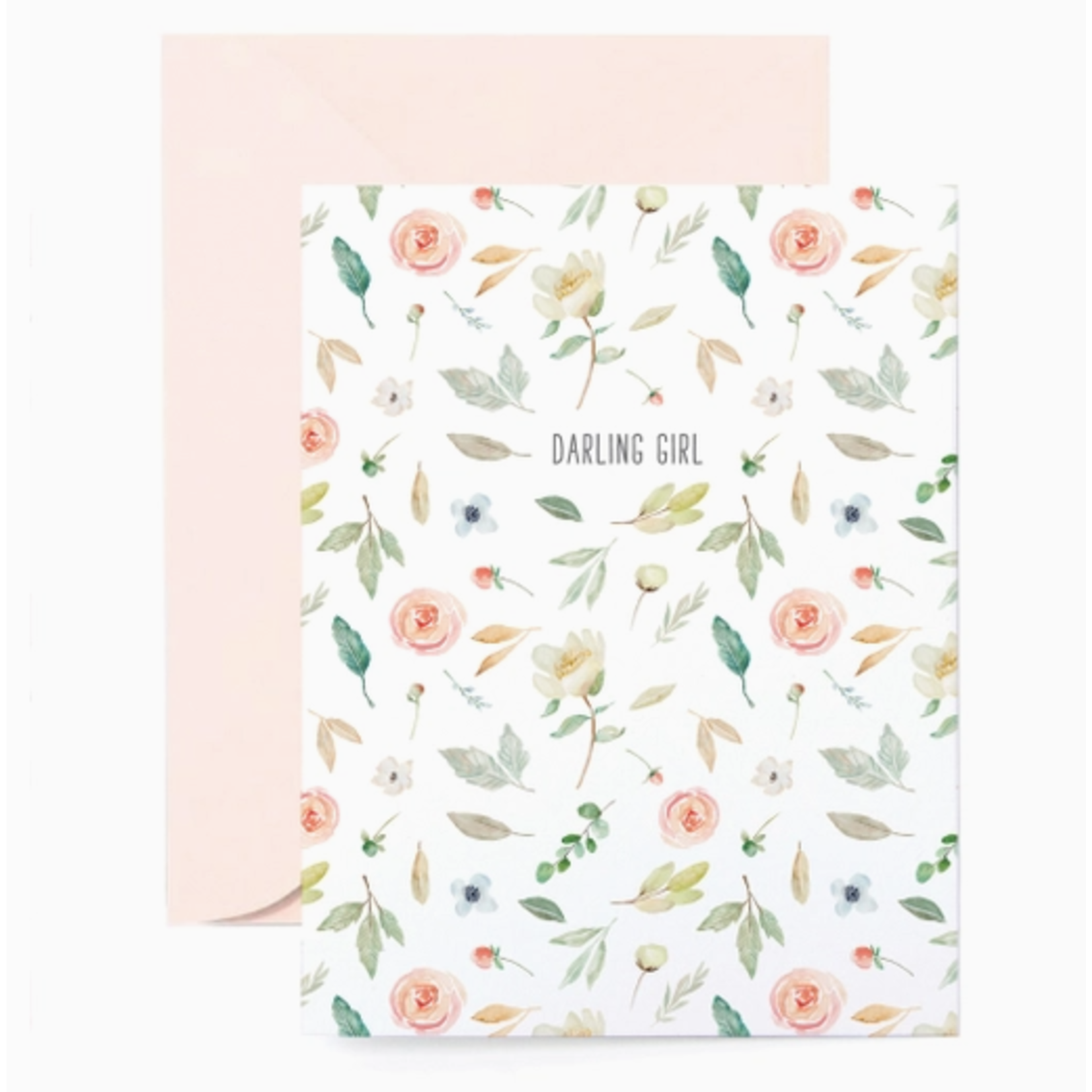 Lana's Shop Lana's Shop Darling Girl Greeting Card