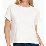 Vanilla Monkey VM  Cotton Slub  Round Neck T-Shirt