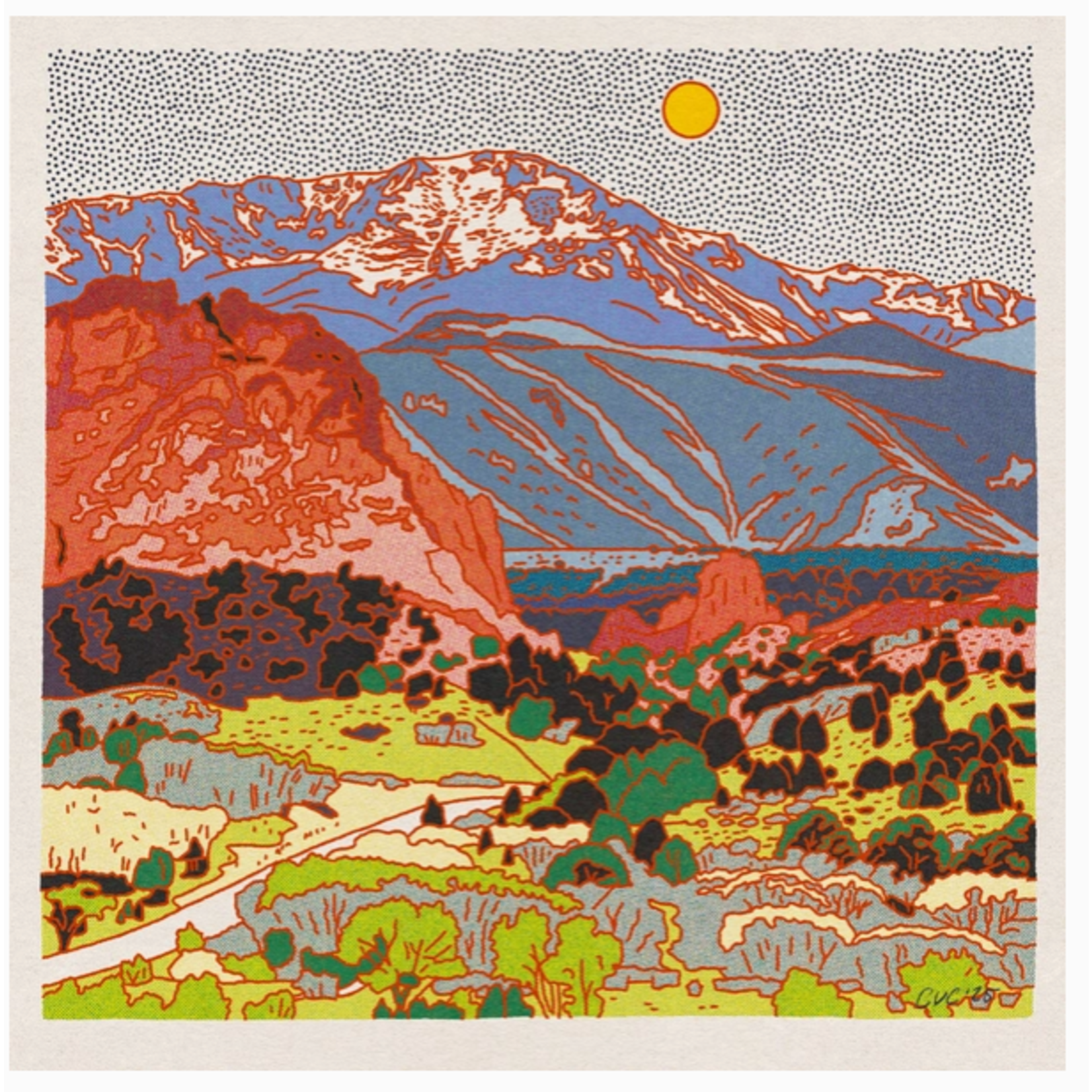 Caroline Clark CClark Pikes Peak 12X12